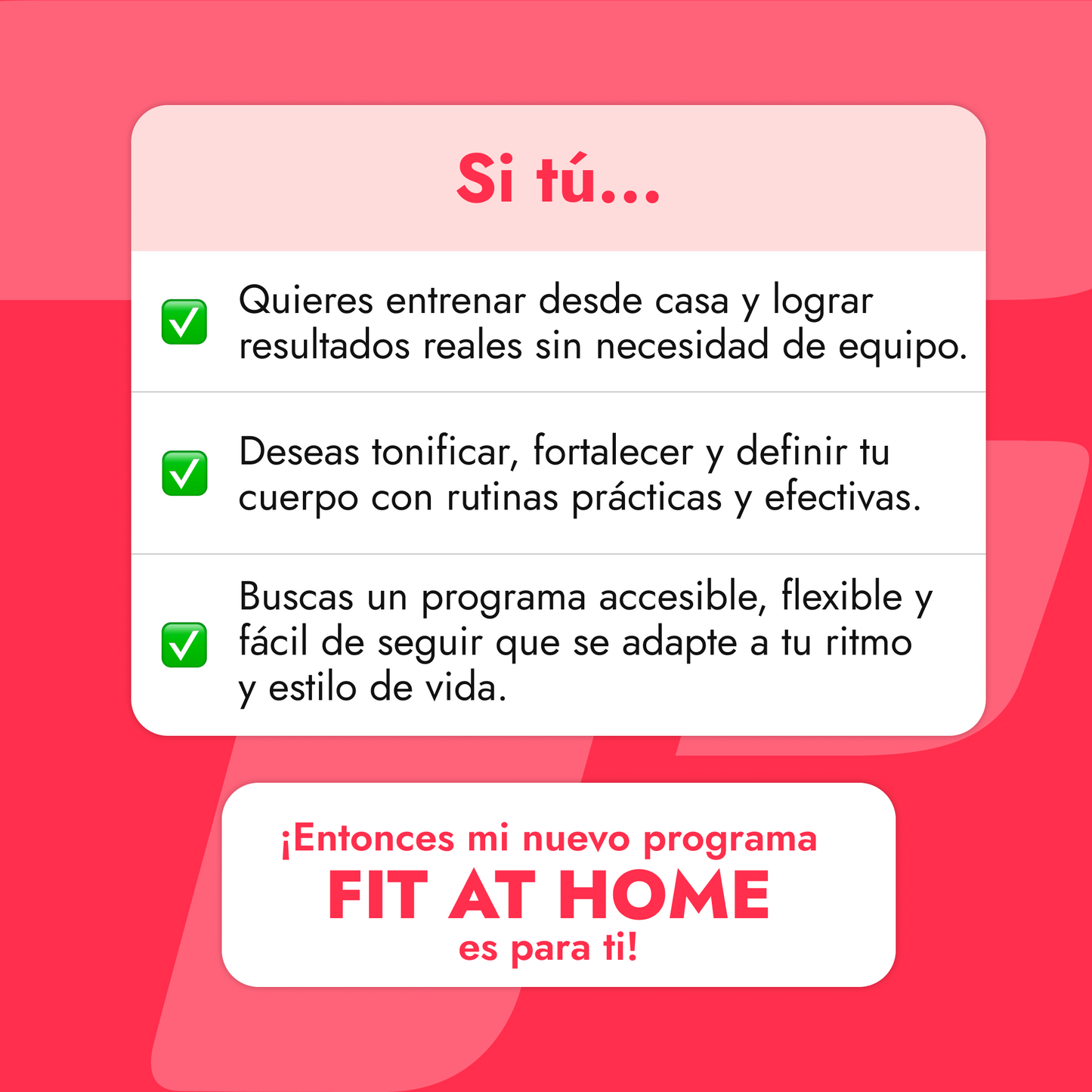 Fit at Home